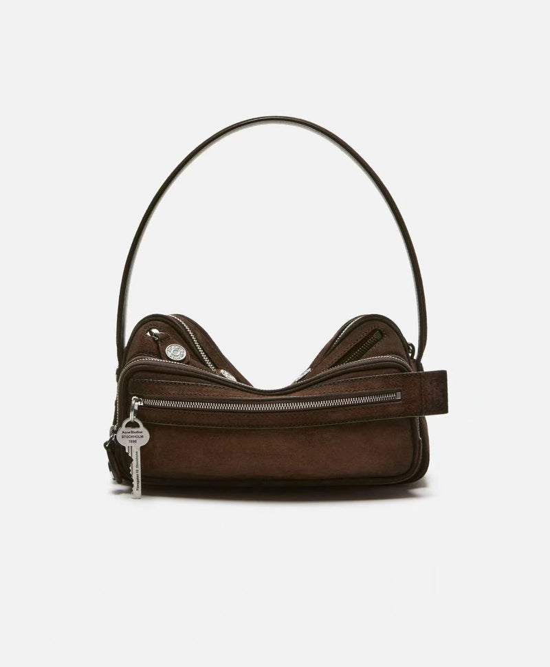 Textured Leather Handbag